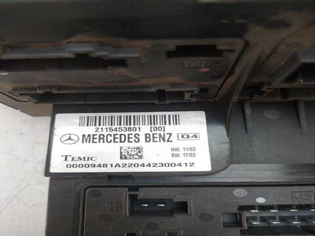 Foto 3ª: Caja Reles Fusibles Mercedes Clase E 180 E 280 CDI 211.023) (2002)