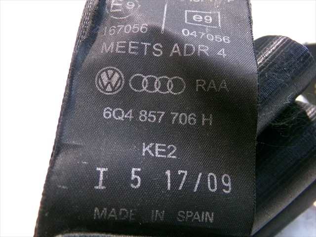 Foto 4ª: Cinturón Delantero Derecho Volkswagen Polo 1.4 TDI 2005-2009 [BNM] (2009)