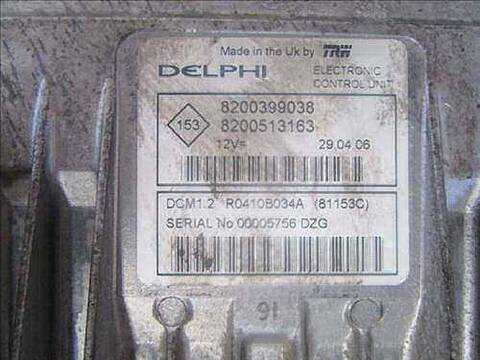 Centralita Motor ECU Renault Clio 1.5 DCI BR17 CR17) 86CV 63KW