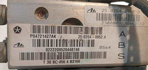 Foto 2ª: Abs Chrysler Voyager 2.8 CRD CAT 150CV (2001)