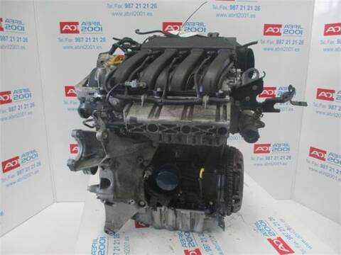 Foto 2ª: Motor Completo Renault Laguna 1.8 16V BG0C BG0V) 121CV 89KW [F4P 770] (2001)