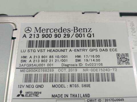 Foto 3ª: Sistema Audio Radio CD Mercedes Clase C 160 C 200 D 205.001) 160CV 118KW [654916] (2020)