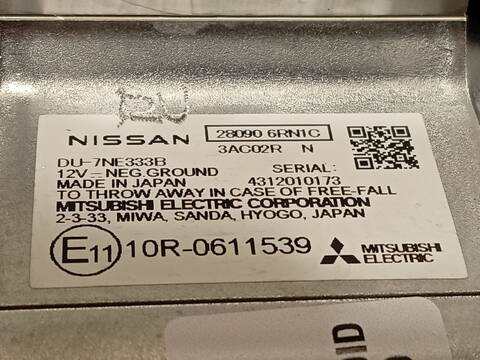 Foto 4ª: Pantalla Multifuncion Nissan Qashqai 1.3 DIG-T 158CV 116KW [HR13] (2025)