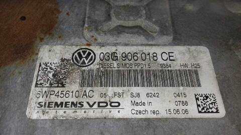 Foto 3ª: Centralita Motor ECU Volkswagen Passat HIGHLINE 4MOTION 140CV 103KW [BKP] (2006)
