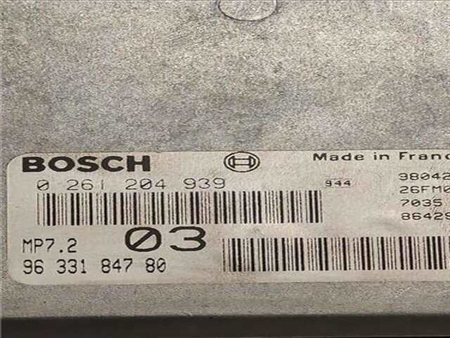 Foto 3ª: Centralita Motor ECU Citroen Xsara 1.6 I [NFZ (TU5JP)]