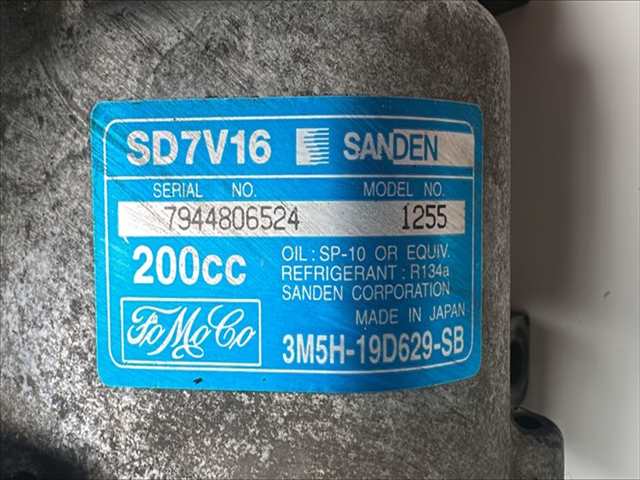 Foto 2ª: Compresor Aire Acondicionado Ford Focus 1.6 TDCI [G8DA] (2006)