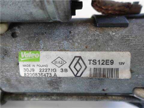 Foto 3ª: Motor de Arranque Renault Scenic 1.5 DYNAMIQUE 106CV 78KW [K9K G8] (2010)