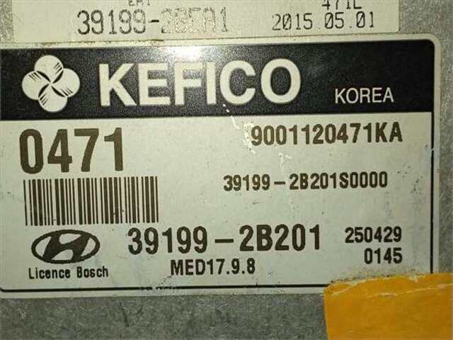 Centralita Motor ECU Hyundai ix35 1.6 CLASSIC 2WD [1.6 LTR. - 99 KW CAT]