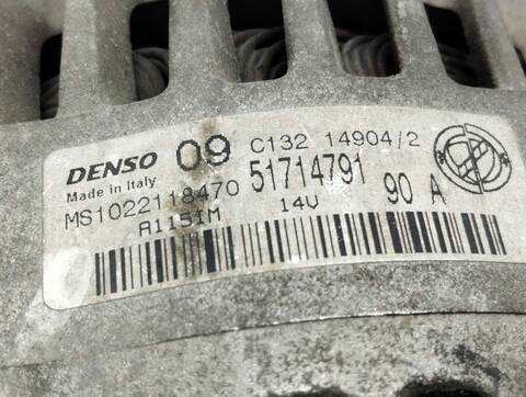 Foto 4ª: Alternador Fiat Stilo 1.4 16V ACTIVE 05.2004 ) 95CV 70KW [843A1000] (2004)