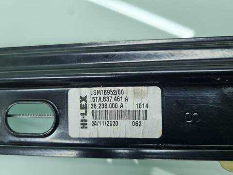 Foto 3ª: Elevalunas Eléctrico Delantero Izquierdo Volkswagen Touran ADVANCE BMT 150CV 110KW [DTSB] (2021)