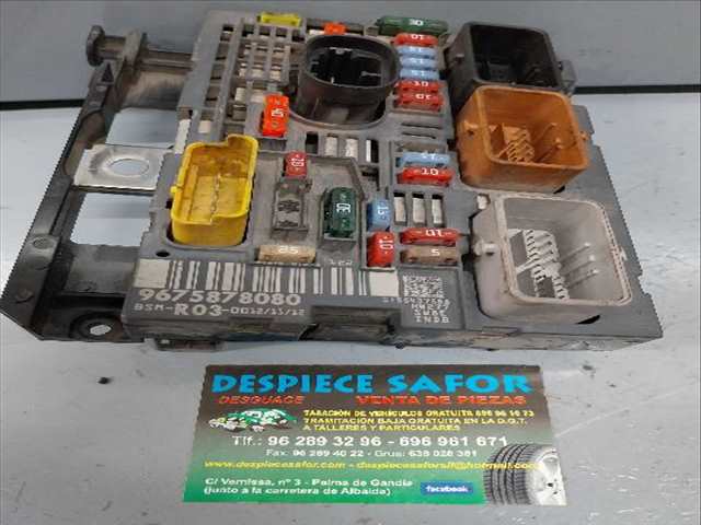 Foto 1ª: Centralita BSM Fiat Scudo 2.0 D [RH02] (2013)