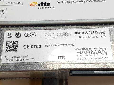 Foto 3ª: Sistema GPS Audi S3 2.0 TFSI QUATTRO