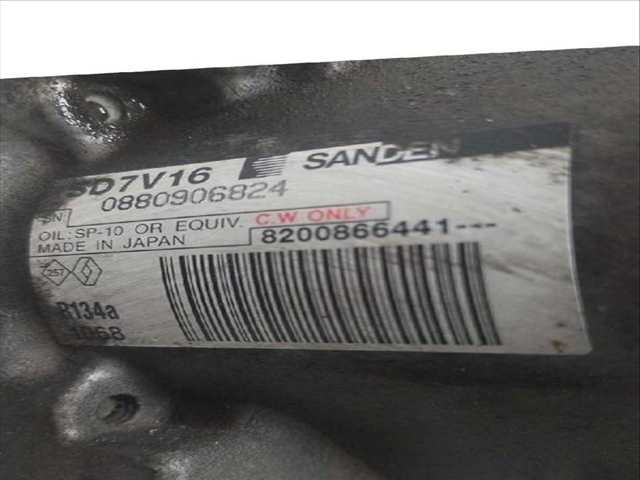 Foto 2ª: Compresor Aire Acondicionado Dacia Sandero 1.6 BS0D BS0B BS0F BS0H) 87CV (2008)