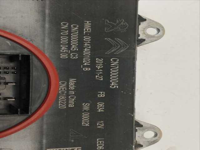 Foto 2ª: Centralita Faros Xenon DS 7 E-TENSE 4X4 SO CHIC 299CV [5G06] (2020)