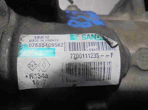 Foto 4ª: Compresor Aire Acondicionado Renault Clio 1.9 D 64CV 47KW [F8Q P6] (2001)