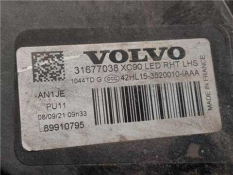 Foto 3ª: Faro Izquierdo Volvo XC 90 2.0 INSCRIPTION AWD 224CV 165KW [D4204T11] (2015)