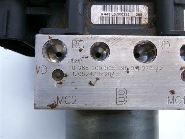 Foto 2ª: Abs Peugeot Partner 1.6 HDI 2008-2015 [9H06] (2012)