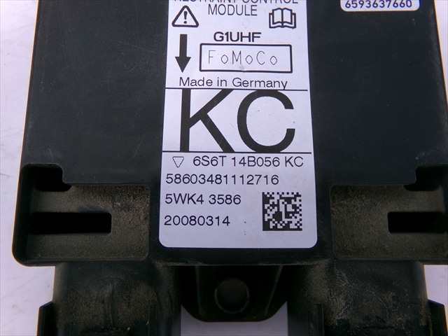 Foto 3ª: Centralita Airbag Ford Fiesta 1.4 TDCI 2002-2008 [F6JB] (2008)