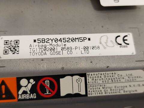 Foto 4ª: Airbag Delantero Izquierdo Toyota Rav4 2.5 HYBRID AWD AXAH54) 178CV 131KW [A25A-FXS] (2020)