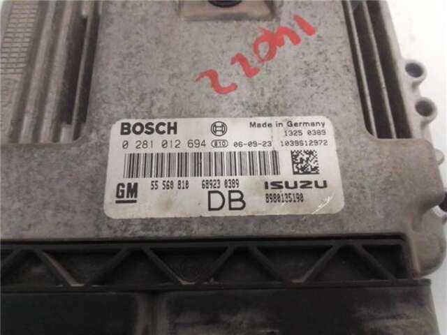 Foto 3ª: Centralita Motor ECU Opel Astra 1.7 CDTI [Z 17 DTH]