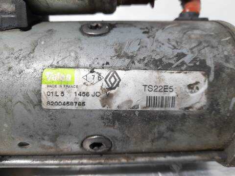 Foto 3ª: Motor de Arranque Renault Megane 2.0 DCI DIESEL CAT BERLINA 150CV 110KW II BERLINA 3P [M9R A7] (2006)