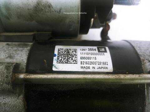 Foto 2ª: Motor de Arranque Opel Astra 1.4 TURBO 68) 150CV (2015)