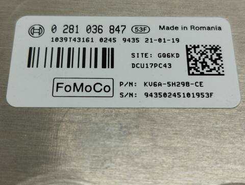 Foto 4ª: Centralita Motor ECU Ford Transit KOMBI TREND LARGO 120CV 88KW [ZTGA] (2021)