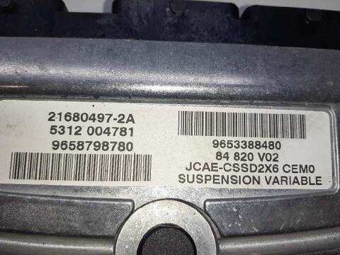 Foto 3ª: Centralita Suspension Peugeot 407 2.7 HDI FAP CAT UHZ - DT17TED4) COUPE 204CV 150KW (2005)