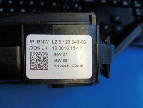 Foto 2ª: Mando Multifuncion Bmw Serie 1 114 116D 2 16V DIESEL CAT 116CV (2004)