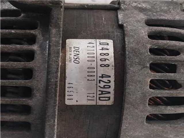 Foto 3ª: Alternador Chrysler Voyager 2.5 CRD LX 143CV 105KW [D 7 O VM20C] (2005)