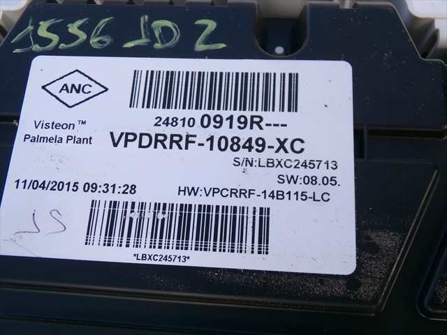 Foto 3ª: Cuadro de Instrumentos Renault Captur 1.5 DCI 2013-2017 [K9KB6] (2015)