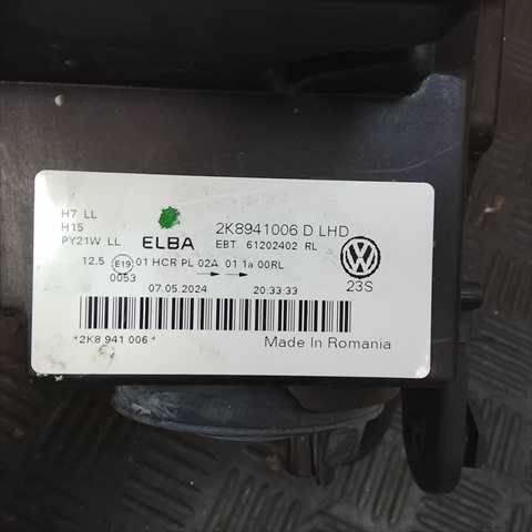 Foto 3ª: Faro Derecho Volkswagen Caddy 0.1 (2024)