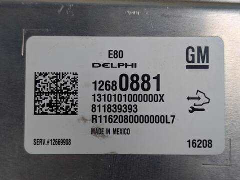 Foto 2ª: Centralita Motor ECU Opel Astra 1 0 LTR. - 77 KW 12V 2017 136CV
