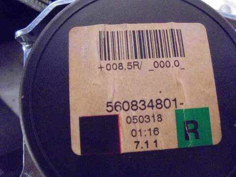 Foto 3ª: Cinturón Delantero Derecho Opel Astra 1.6 16V BERLINA 105CV 77KW [Z16XEP] (2005)