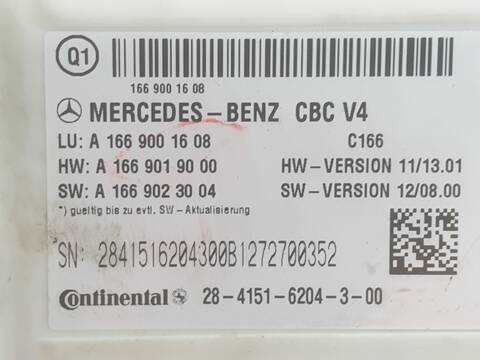 Foto 2ª: Centralita Motor ECU Mercedes Clase ML 250 2.1 CDI 204CV 150KW AUT. 166.004) W166) OM651 (2011)