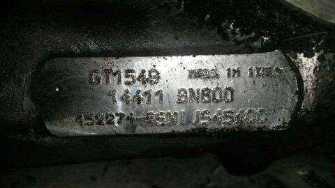 Turbocompresor Nissan Almera 2.2 DCI DIESEL CAT 112CV 82KW