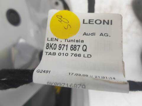 Foto 3ª: Puerta Trasera Izquierda Audi A4 BASICO (2014)