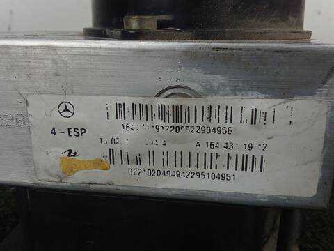 Foto 3ª: Abs Mercedes Clase ML 320 3.0 CDI 24V 224CV 165KW 4-MATIC AUT. 164.122) W164) OM642 [642940] (2005)