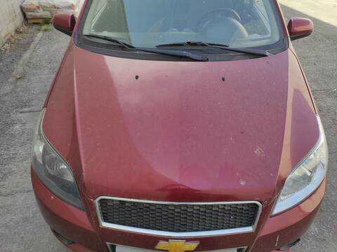 Capot Chevrolet Aveo B12D1 HATCHBACK
