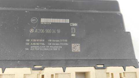 Foto 2ª: Centralita Motor ECU Mercedes Clase C 160 C 220 T D 206.204) 220CV 162KW FAMILIAR [254920] (2023)