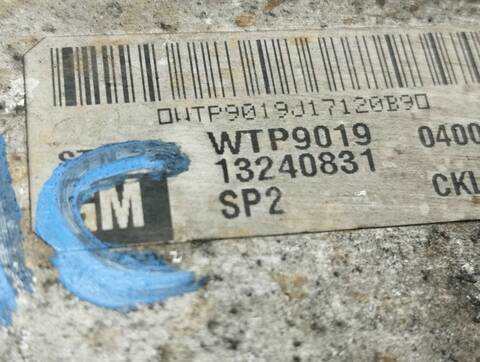 Foto 3ª: Intercooler Opel Astra 140CV 103KW [Z17DTJ] (2010)