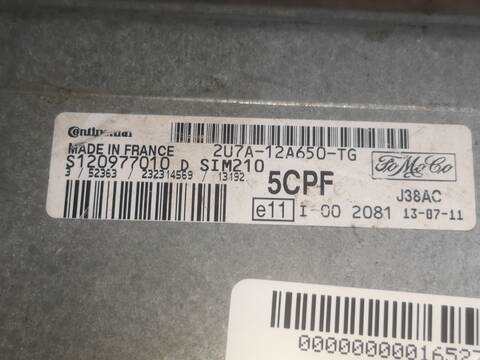 Centralita Motor ECU Ford Fiesta FXJB