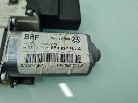 Foto 2ª: Elevalunas Manual Trasero Izquierdo Seat Altea SPORT 140CV 103KW [BKD] (2006)