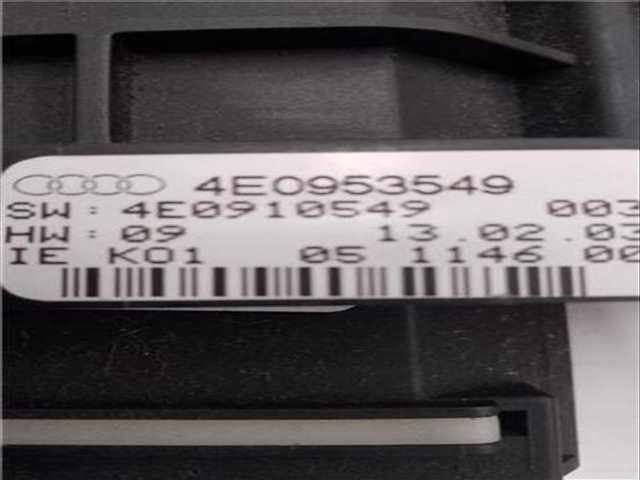 Foto 4ª: Mando Multifuncion Audi A8 4.0 TDI QUATTRO L [4 0 LTR. - 202 KW V8 32V TDI CAT ASE)] 275CV