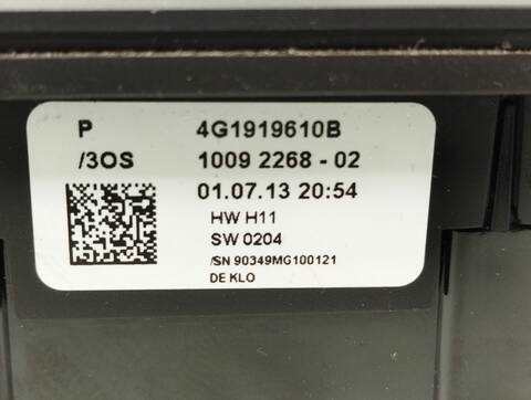 Foto 4ª: Mando Multifuncion Audi A6 2.0 TFSI AVANT 180CV 132KW [CDNB] (2013)