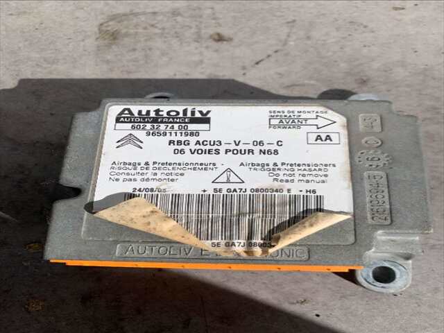 Foto 2ª: Centralita Airbag Citroen Xsara 1.6 HDI90CV PICASSO [9HX] (2006)