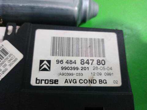 Foto 2ª: Elevalunas Eléctrico Delantero Izquierdo Citroen C5 2.0 HDI 109CV [RHZDW10ATED] (2001)
