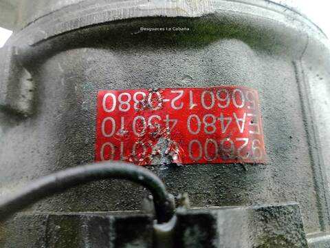 Foto 2ª: Compresor Aire Acondicionado Nissan Terrano VERSION INDEFINIDA (1992)