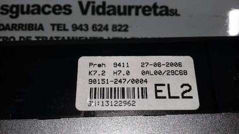 Foto 3ª: Mando Calefacción A. A. Opel Astra 1.8 16V 140CV 103KW [Z18XER] (2006)