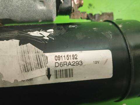 Foto 2ª: Motor de Arranque Opel Astra ESSENTIA 90CV [Z14XEP] (2004)